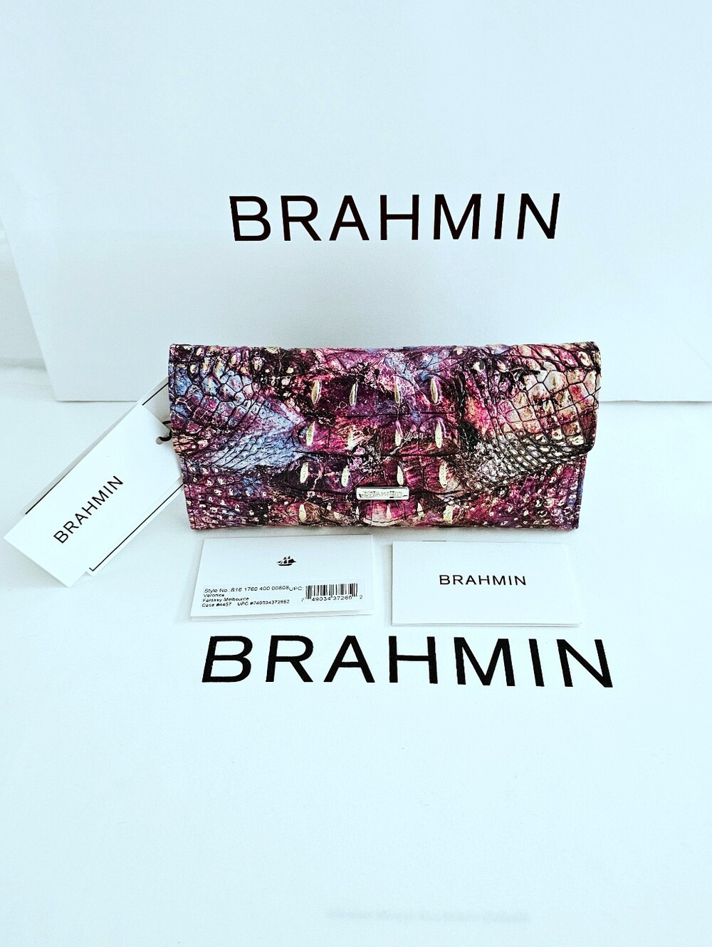 NWT Brahmin FANTASY Veronica Wallet